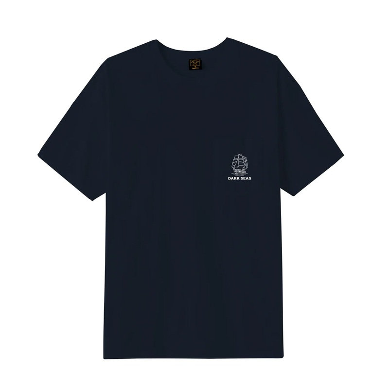 Dark Seas Topmast Men’s S/S T-Shirt – Navy