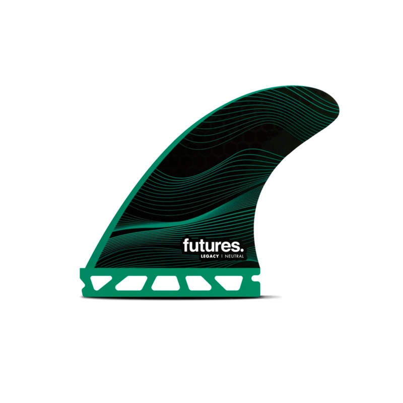 Futures F6 Honeycomb Medium Tri Fin Set – Medium/Green