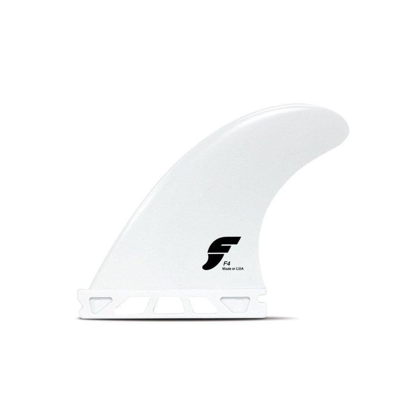 Futures F8 Thermotech Tri Surfboard Fins – Large/White