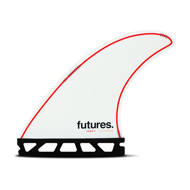 Futures Jordy Honeycomb Tri Surfboard Fins – Medium/White