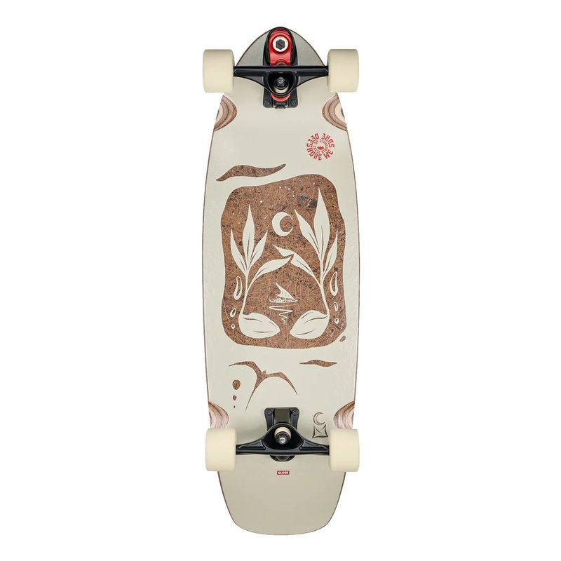 Globe Zuma 31” Complete Longboard Skateboard – Coconut/Niu Voyager