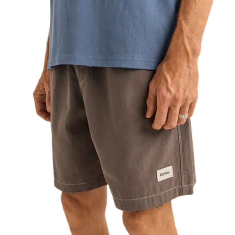 Rhythm Contrast Stitch 19″ Men’s Walkshorts – Charcoal