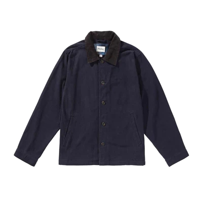 Rhythm Langley Men’s L/S Jacket – Dark Navy