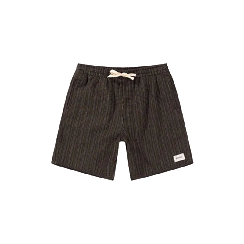 Rhythm Linen Jacquard Stripe Jam 17″ Men’s Walkshorts – Chocolate