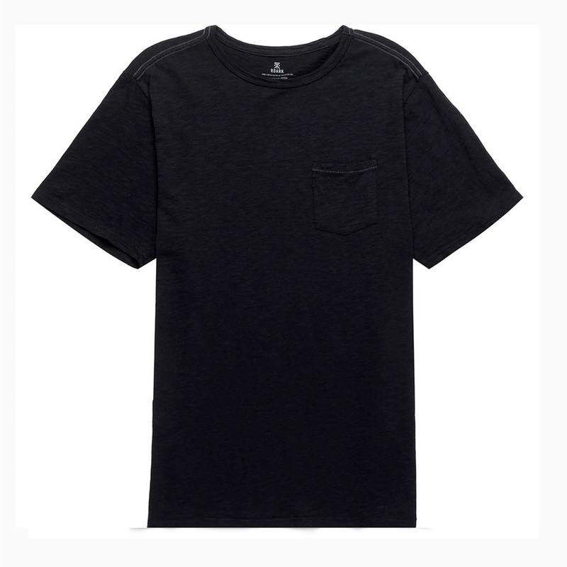 Roark Well Worn Midweight Organic Men’s S/S T-Shirt – Black