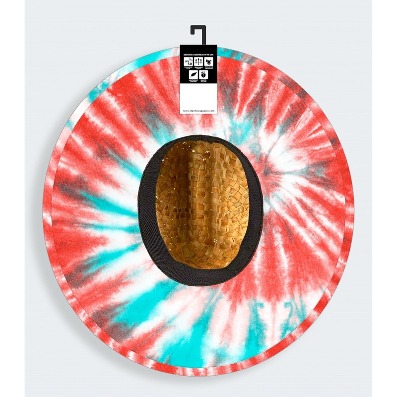 Surf Station Apex Straw Lifeguard Hat – Helix Red