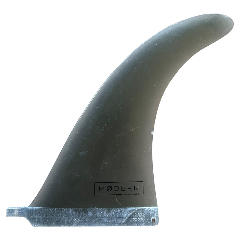 Used Modern Longboard Fin – 10″/Black