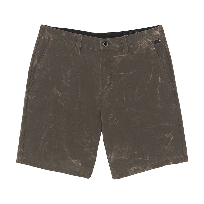 Volcom Stone Faded Hybrid 19″ Men’s Walkshorts – Dark Brown