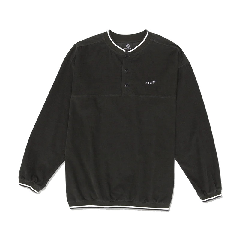 Volcom Townsend Men’s L/S Shirt – Stealth Black