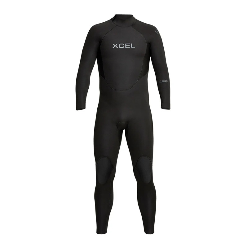 Xcel Axis 3/2mm Back-Zip Men’s Fullsuit Wetsuit – Black