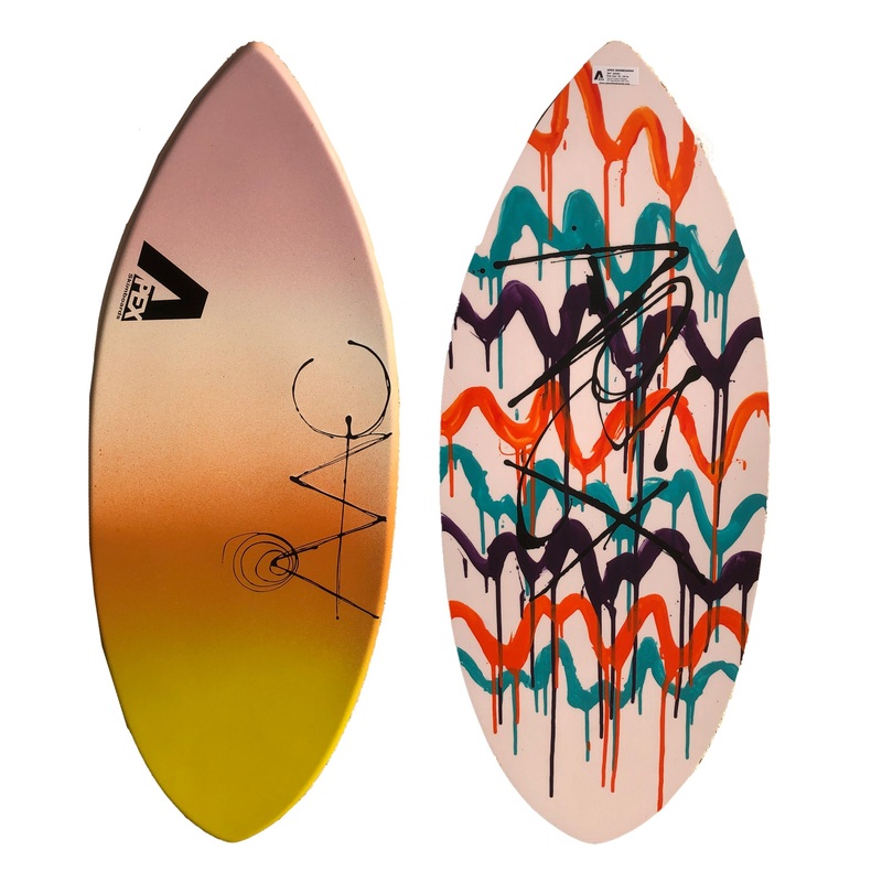 Apex AVAC 54″ Skimboard – Sunset Gradient