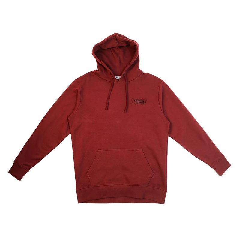 Channel Islands Solid Flag Men’s Hoodie – Maroon