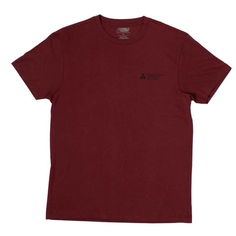 Channel Islands Tailz Men’s S/S T-Shirt – Maroon