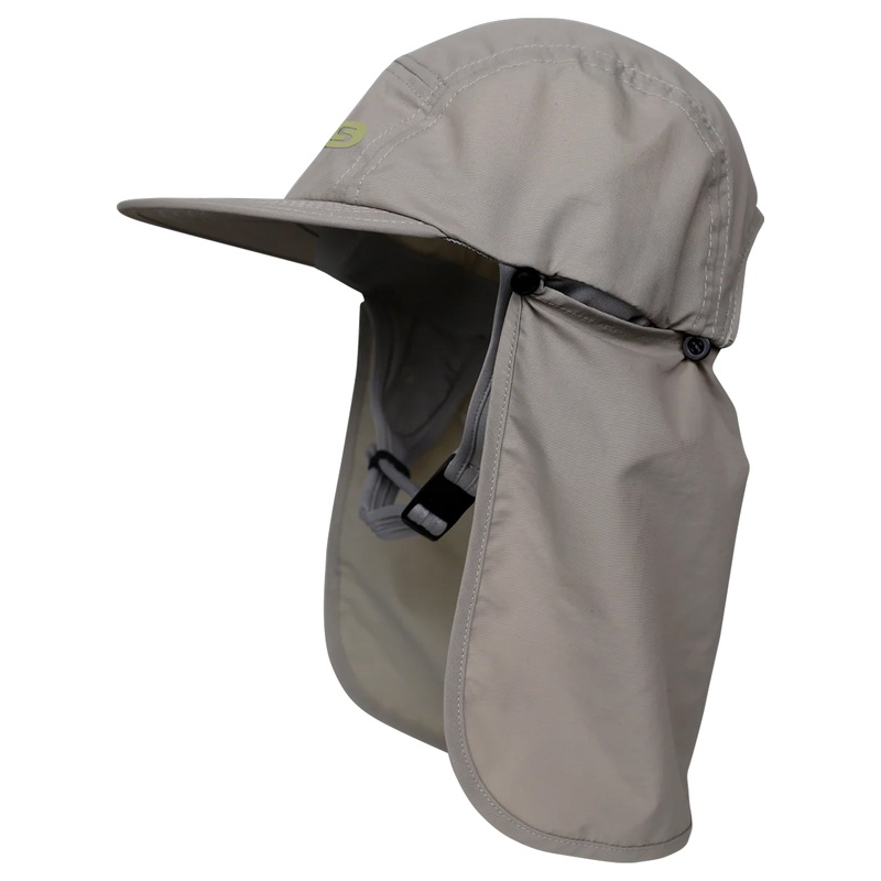 FCS Essential Legionnaire Surf Cap – Warm Grey