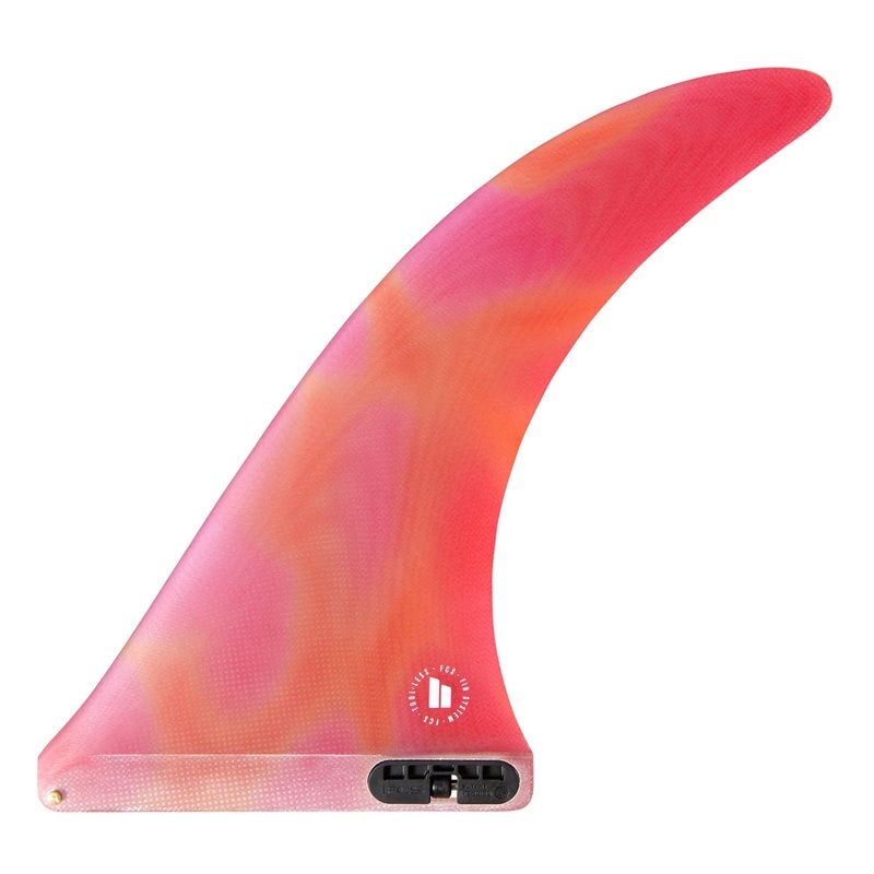 FCS II Kelia Moniz Performance Glass Longboard Fin – 9.75″/Sunset Glass