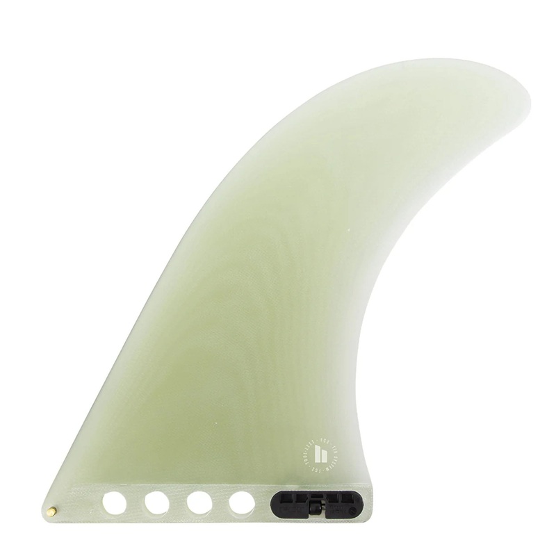FCS II Pivot 2 Performance Glass Longboard Fin – 9.75″/Clear