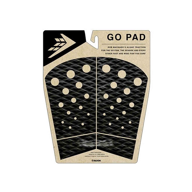 Firewire Machado 4 Piece Go Fish Traction Pad – Black