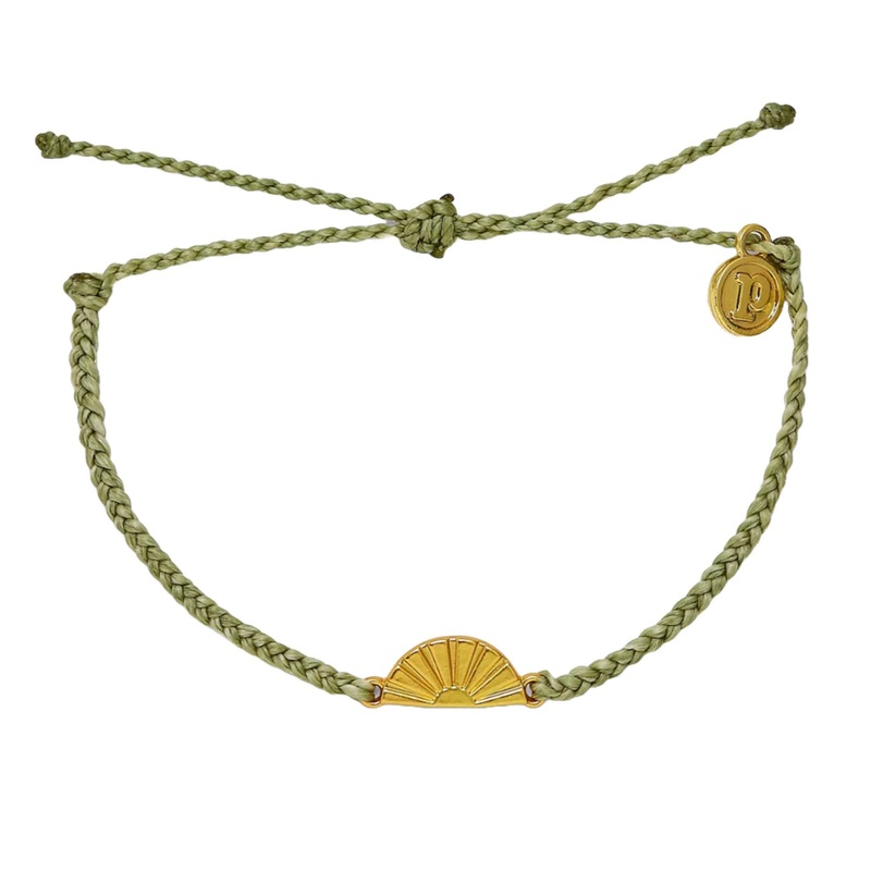 Pura Vida Gold Charm Bracelet – Sunrise