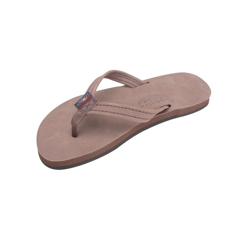 Rainbow Premier Leather Narrow Youth Boy’s Sandals – Expresso