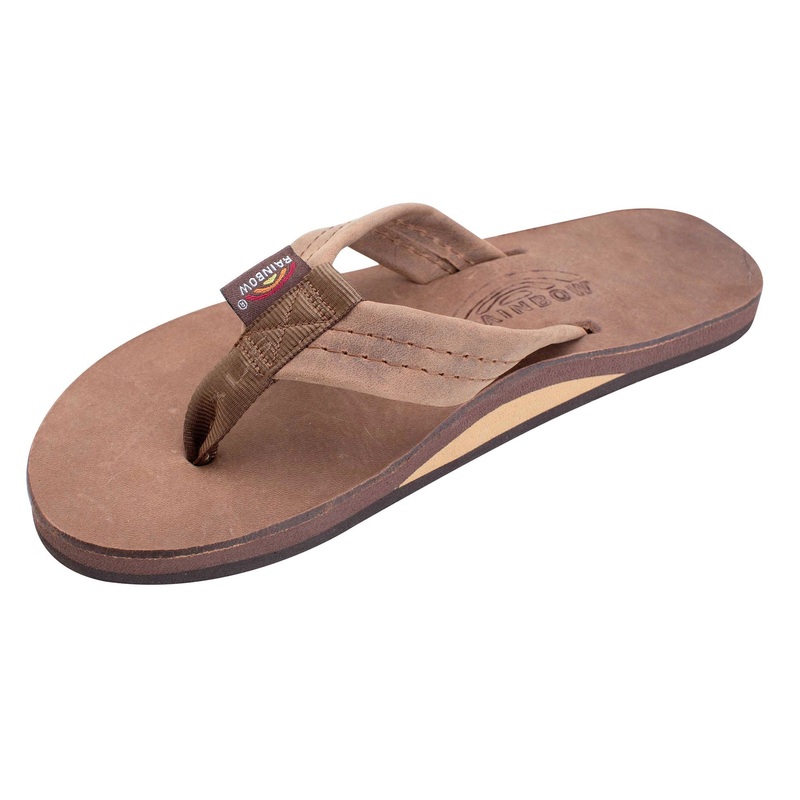 Rainbow Single Luxury Thick Women’s Sandals – Nogales Wood