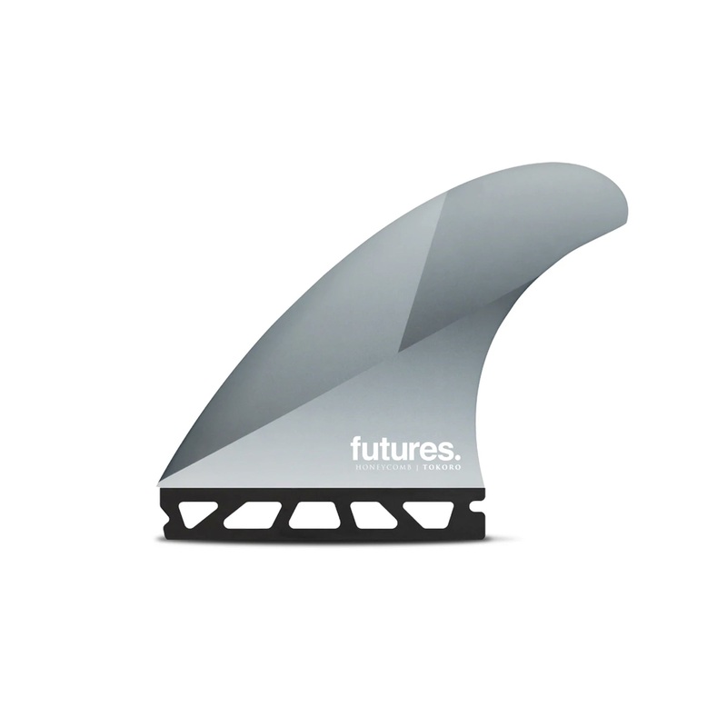 Futures Tokoro HC Tri Surfboard Fins – Medium/Grey