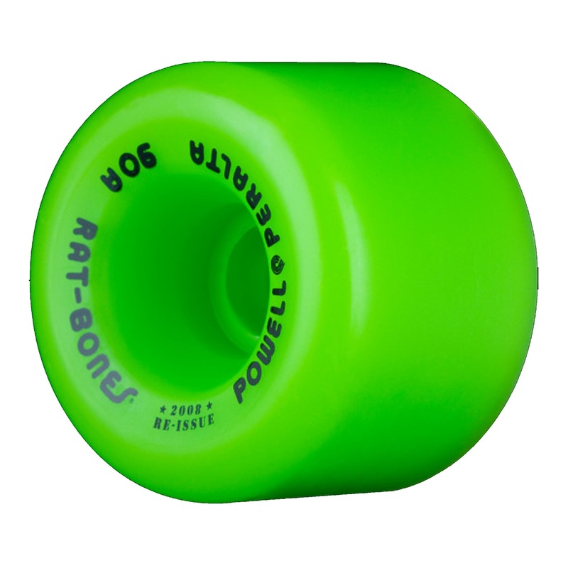 Powell Peralta Rat Bones 60mm 90a Skateboard Wheels – Green