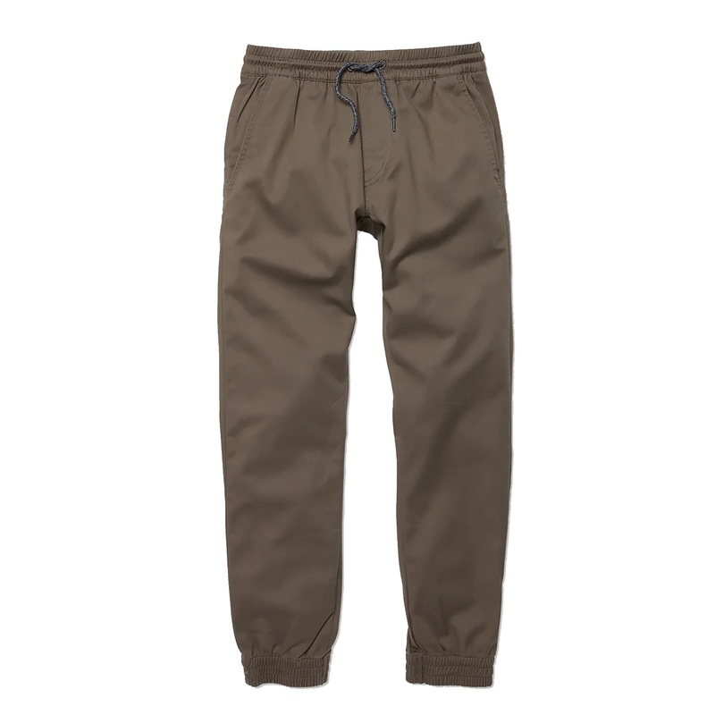 Volcom Frickin Slim Youth Boy’s Joggers – Mushroom