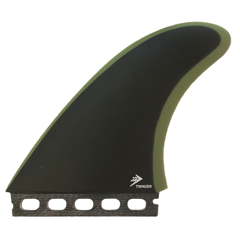 Firewire Twinzer Surfboard Fins – Large/Black