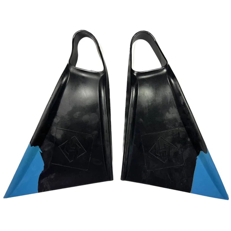 Hubboards Air Hubb Swim Fins – Black/Aqua