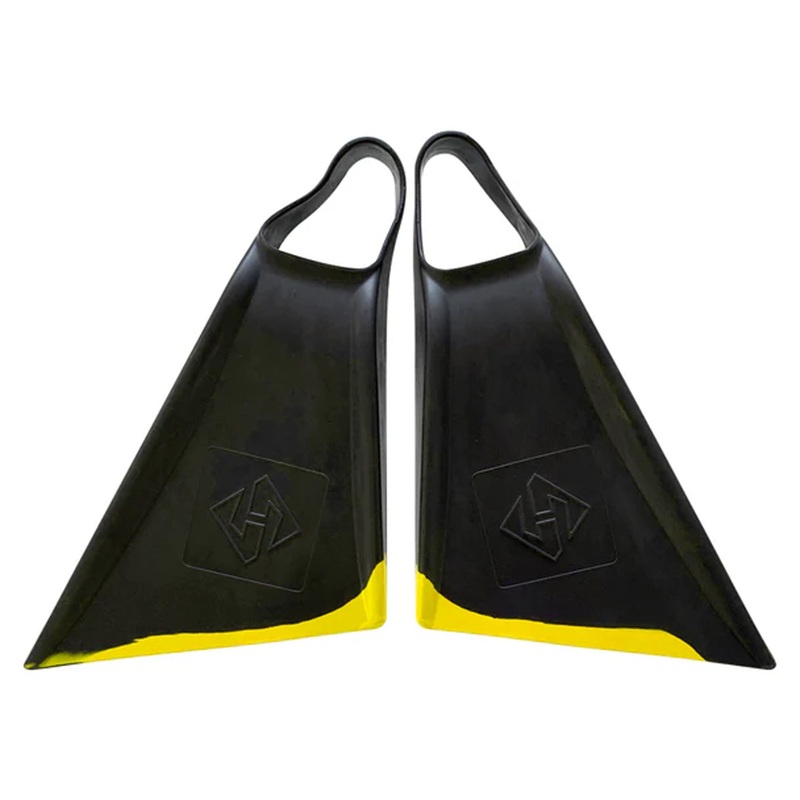 Hubboards Boost’n Houstin Swim Fins – Black/Yellow