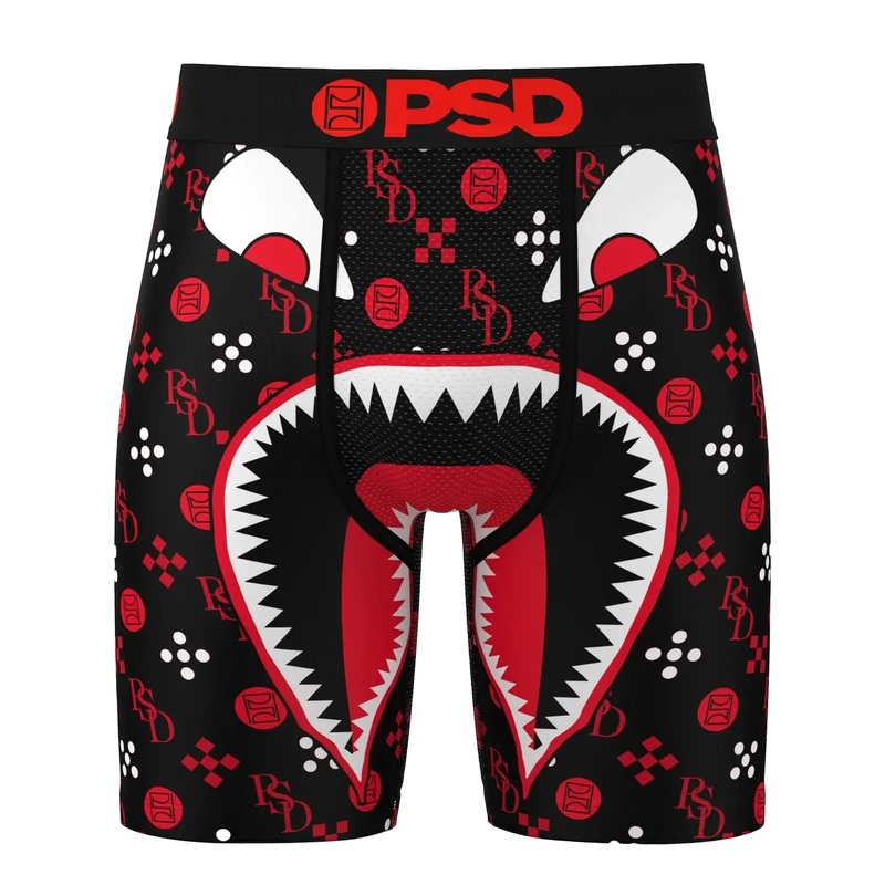 PSD Warface Lux Men’s Underwear – Black/Red