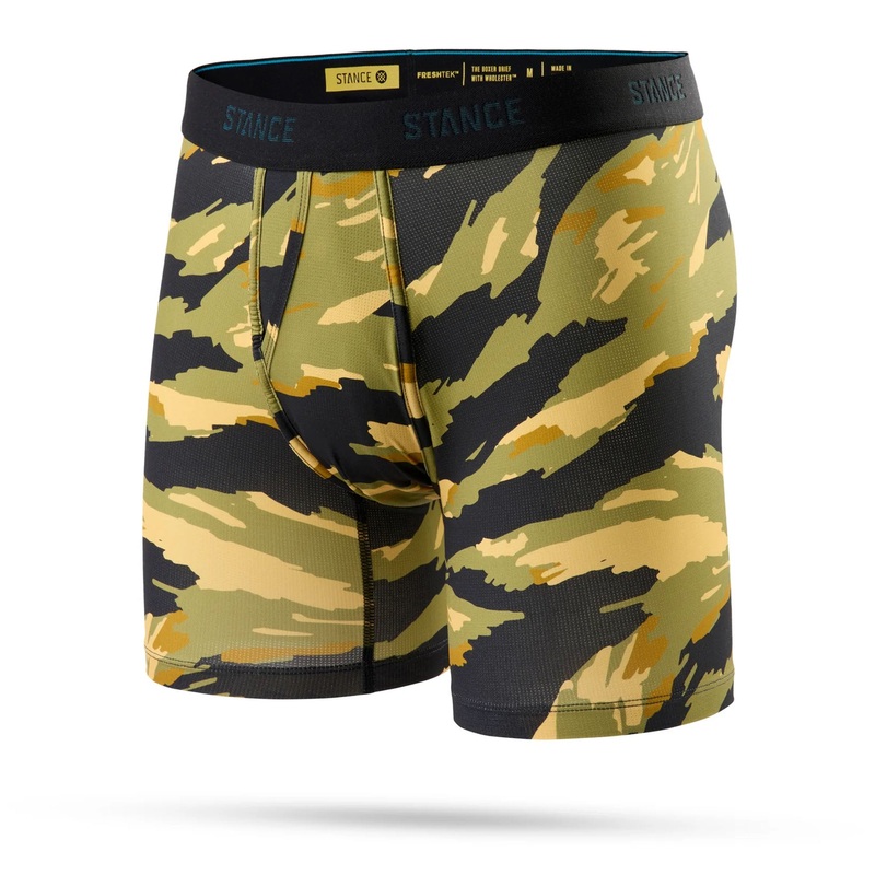 Stance Butter Blend Wholester Men’s Boxer Briefs – Tiger Green