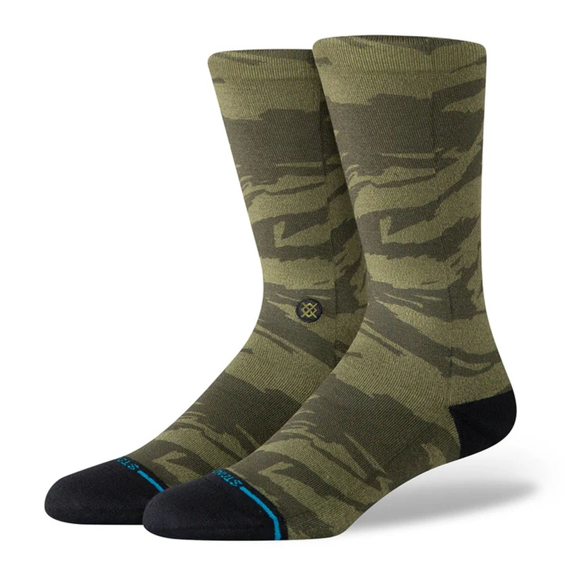 Stance Camoblend Men’s Crew Socks – Dark Green