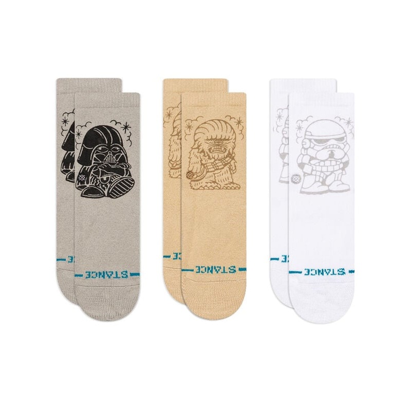 Stance DJ Star Wars 3-Pack Kid’s Toddler Socks – Black