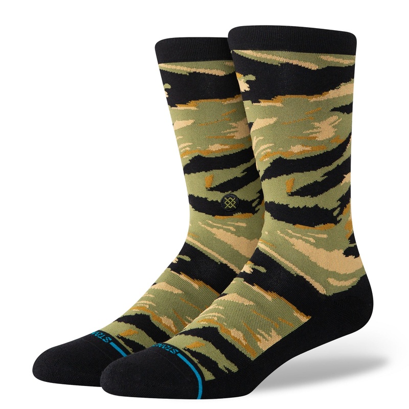 Stance Fade Away Men’s Crew Socks – Camo