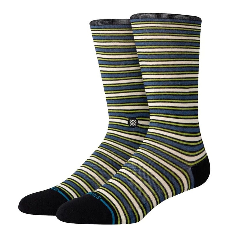 Stance Fate Men’s Crew Socks – Black