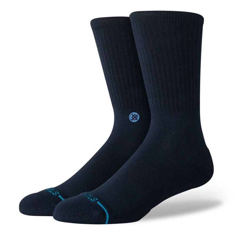 Stance Icon Men’s Crew Socks – Dark Navy