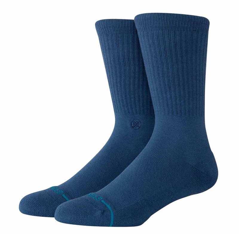 Stance Icon Men’s Crew Socks – Dark Royal
