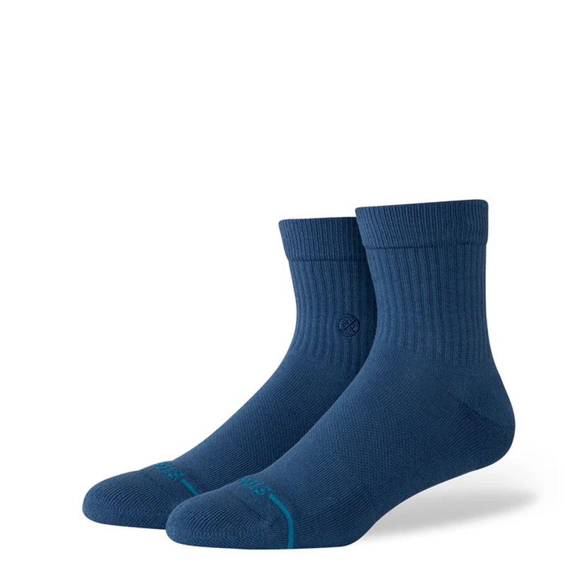 Stance Icon Quarter Men’s Mid Cushion Sock – Dark Royal