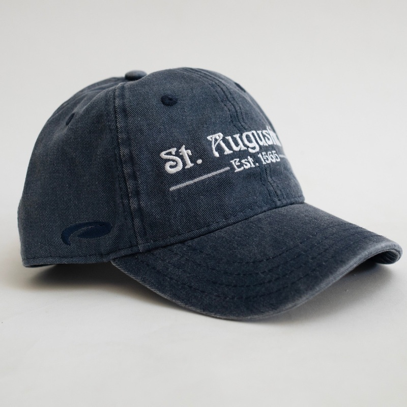 Surf Station St. Auggie Men’s Strap Buckle Hat – Navy