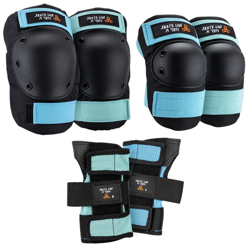 Tripe 8 Saver Series Youth 3-Pack Pad Set – Skate Like A Girl