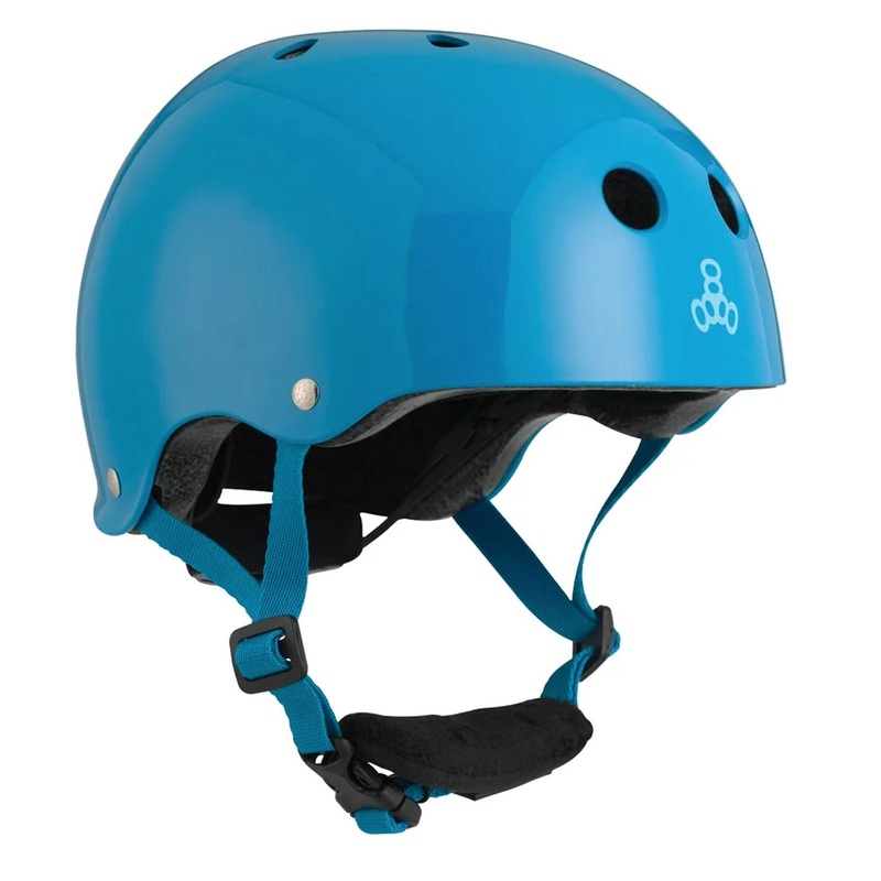 Triple 8 Lil 8 Certified Youth Helmet – Gloss Blue