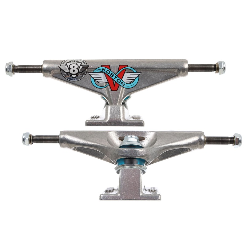 Venture Koston Hi V8 Skateboard Trucks – 142mm/Polished