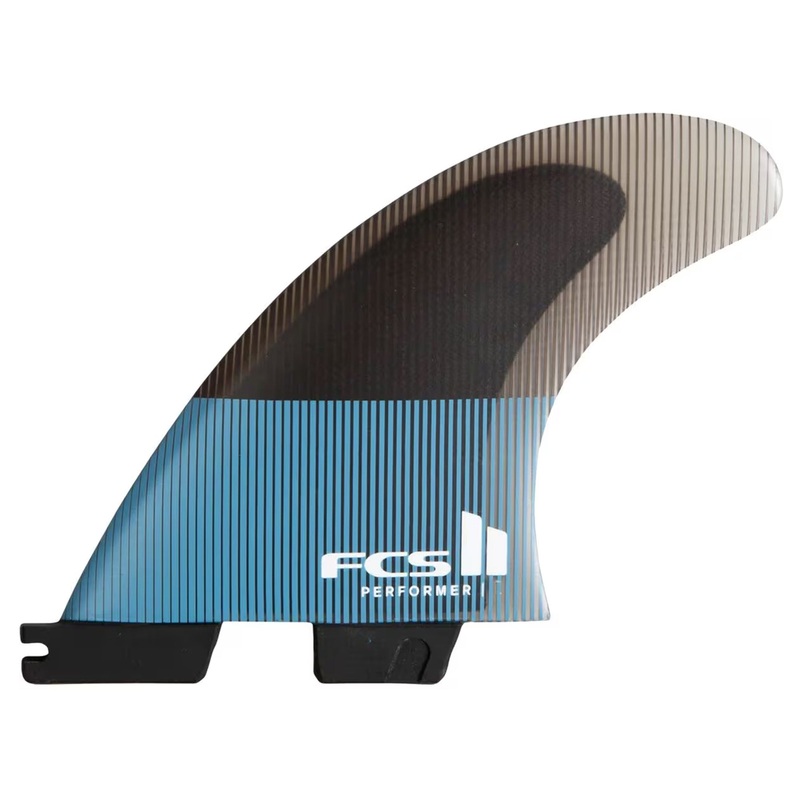 FCS II Performer Performance Core Tri Surfboard Fins – XSmall/Blue