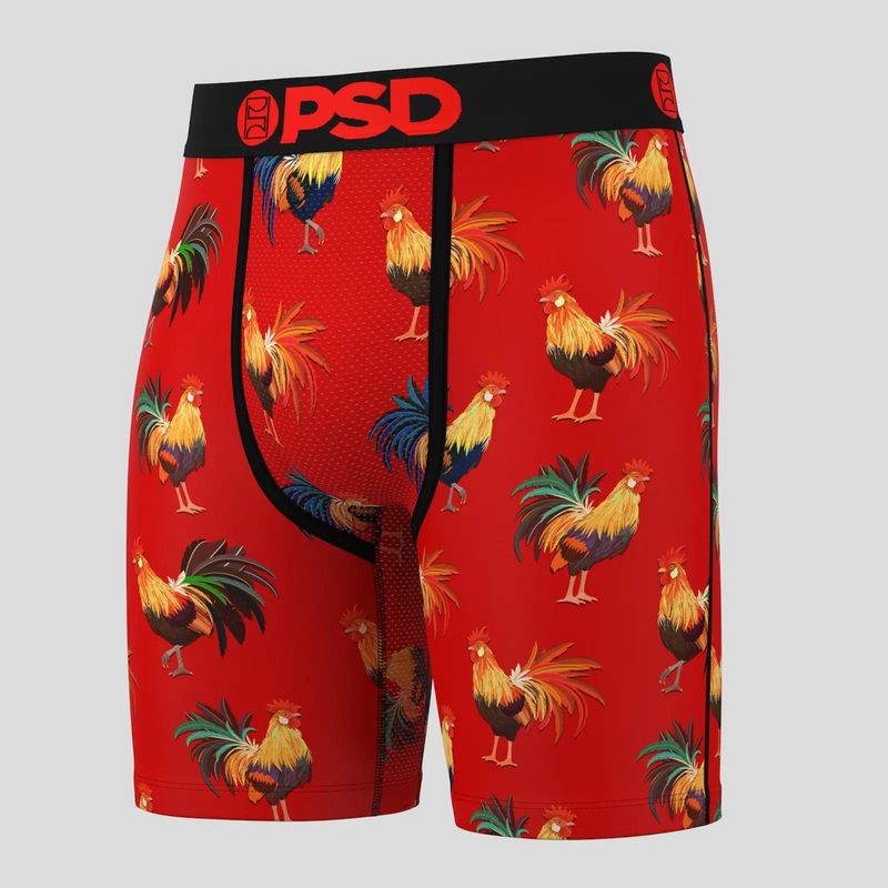 PSD Cocky Flock Men’s Underwear – Red