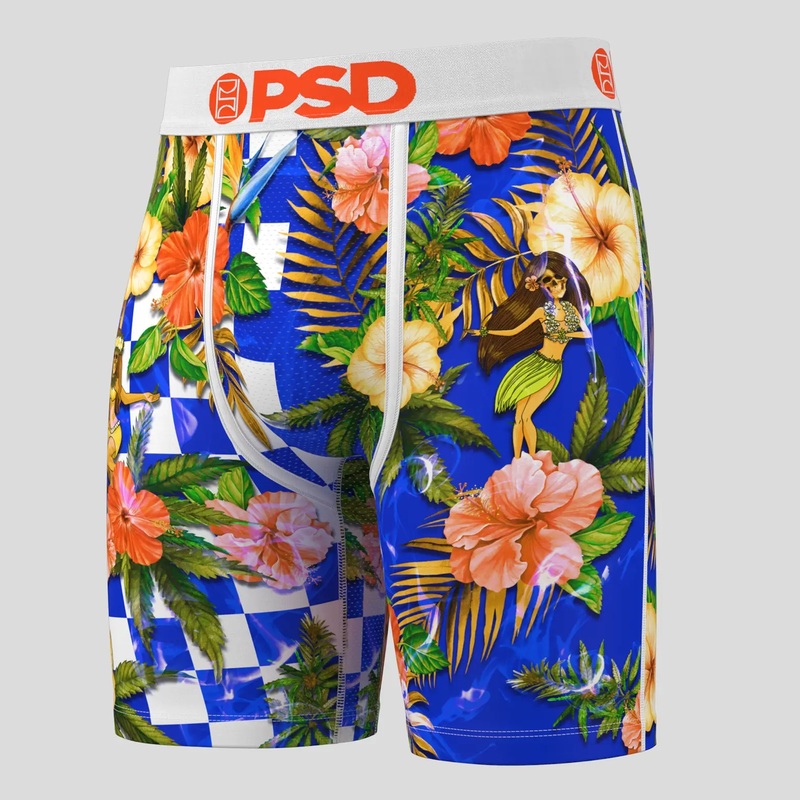 PSD Maui Wowie Check Men’s Underwear – Blue