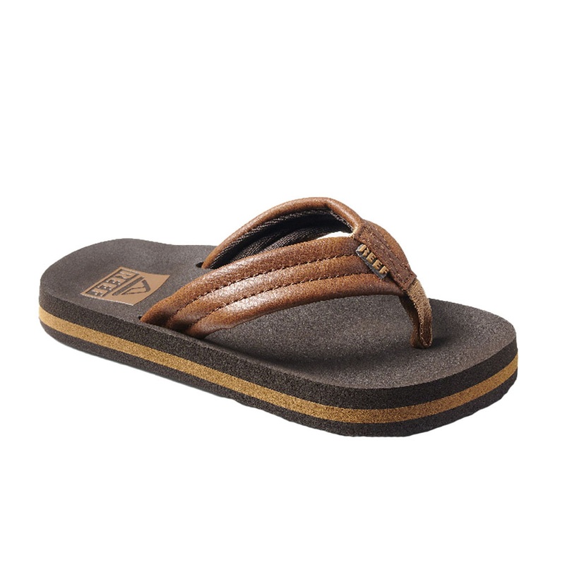 Reef Little Ahi Youth Boy’s Sandals – Brown