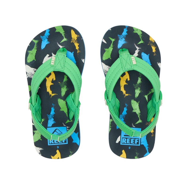 Reef Little Ahi Youth Toddler Boy’s Sandals – Mutli Shark