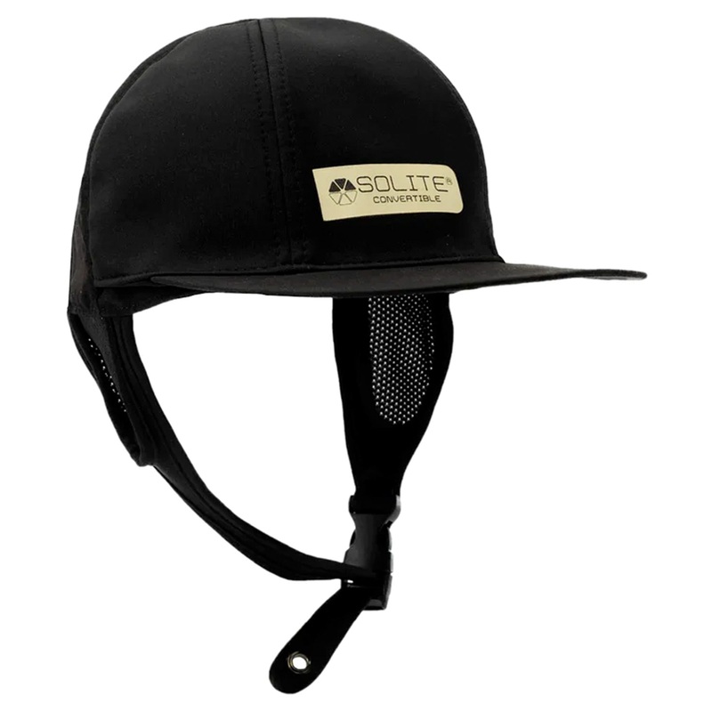 Solite Convertible Water Proof Surf Hat – Black