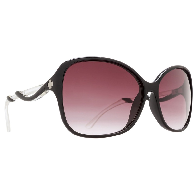 Spy Fiona Women’s Sunglasses – Black Clear/Happy Merlot Fade